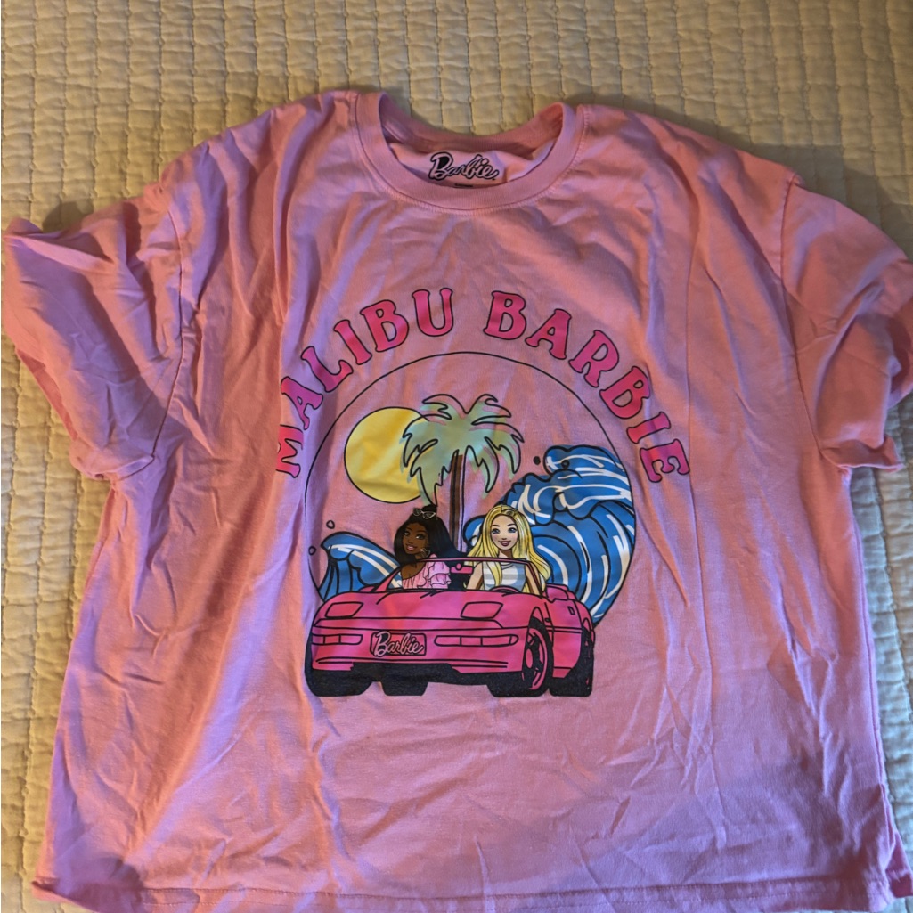 Barbie Malibu Pink Kids Tee